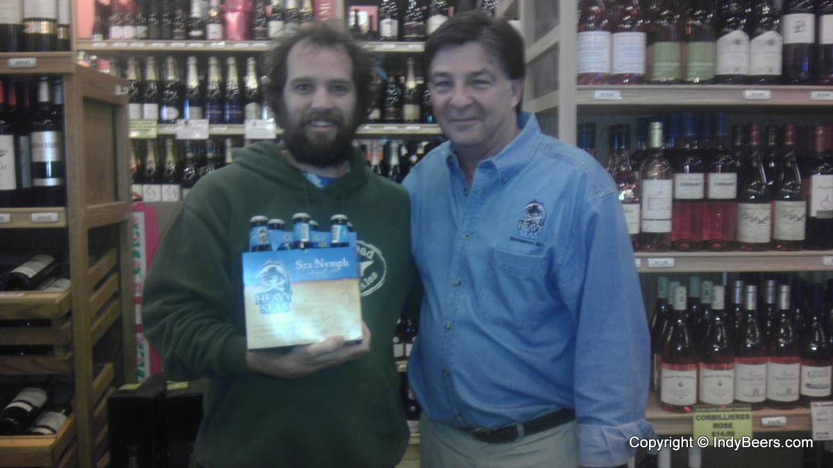 Hugh was on hand to do the pouring for the tasting. He was also happy to pose for pictures.