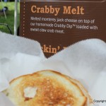 For lunch I had a Crabby Melt from the Grilled Cheese Company. It was really good and I would recommend their grilled cheese sandwiches.