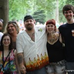 Everyone was in a jovial spirit, and these are some of the fine folks I met at the festival.