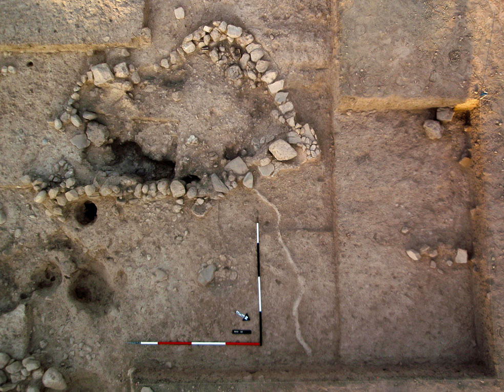 Drying Kiln after excavation. Image: University of Manchester